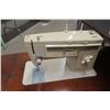 Image 2 : Singer Cabinet Electric Sewing Machine With Drawers Full of Notions
