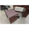 Image 4 : Singer Cabinet Electric Sewing Machine With Drawers Full of Notions