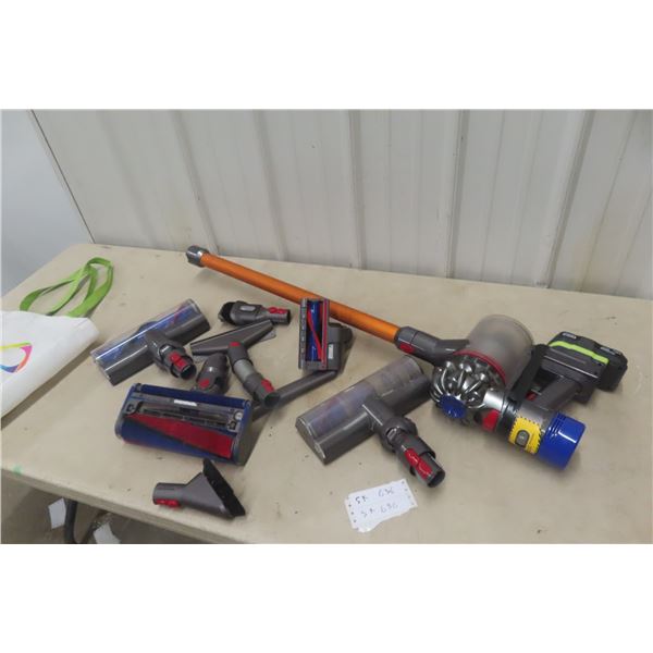 Cordless 18V Vacuum and Rechargeable Unit, No Charger