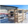 Image 2 : Two Well Built Wood Shelves 70" x 24" x 96"