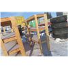 Image 6 : Two Well Built Wood Shelves 70" x 24" x 96"