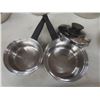 Image 2 : Sears 13-Piece Stainless Steel Cookware Set in Excellent Condition