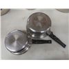 Image 3 : Sears 13-Piece Stainless Steel Cookware Set in Excellent Condition