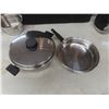 Image 7 : Sears 13-Piece Stainless Steel Cookware Set in Excellent Condition