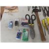 Image 7 : Hand Tools Including Screwdrivers, Pliers, Snips, Tape Measures, Stapler, Blades, Cutoff Disks, Pip