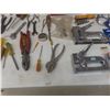 Image 9 : Hand Tools Including Screwdrivers, Pliers, Snips, Tape Measures, Stapler, Blades, Cutoff Disks, Pip