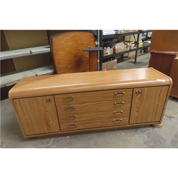 Dresser Oak Style Look 29" x 70" x 18"