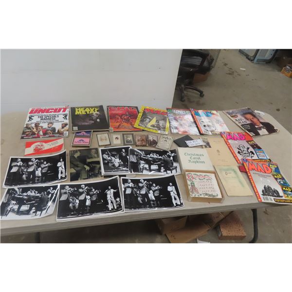 Old Concert Photo, Mad Magazine, and More