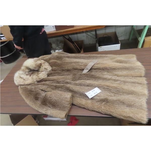Fur Jacket and Hat