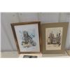 Image 2 : Ten Prints, Signed, One Framed