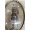 Image 5 : Military Picture, Man in Kilt, Frame and Convex Glass, 21" x 14"