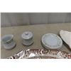 Image 1 : Turkey Tray, Carving Ware, Pyrex Plates