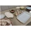 Image 3 : Turkey Tray, Carving Ware, Pyrex Plates