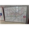 Image 3 : Two FramedUnderground/Subway Signs, 35" x 24 1/2"