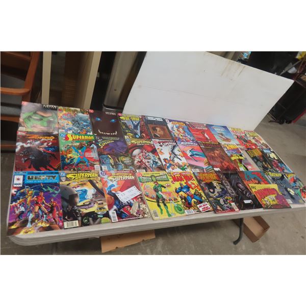 30 Comics, Batman, Conan, Superman, Green Lantern