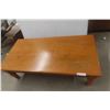 Image 3 : Oak Coffee Table - 16" x 51" x 26"