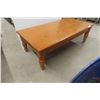 Image 4 : Oak Coffee Table - 16" x 51" x 26"