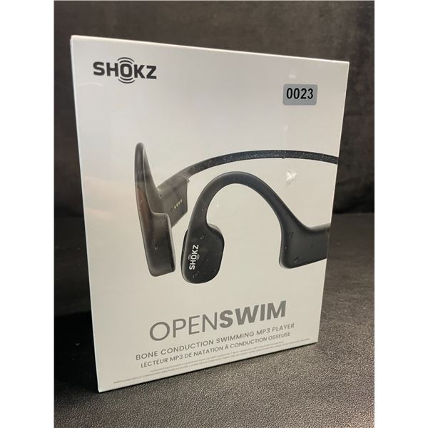 SHOKZ OpenSwim Waterproof Bone Conduction Swimming MP3 Headphones - NEW SEALED!
