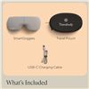 Image 12 : TheraBody SmartGoggles Device - Biometric Smart Heated Eye Mask & Facial Massager - NEW SEALED!