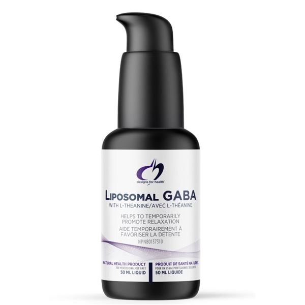Liposomal Gaba with L-Theanine (50ml) Helps to Promote Relaxation - New Sealed