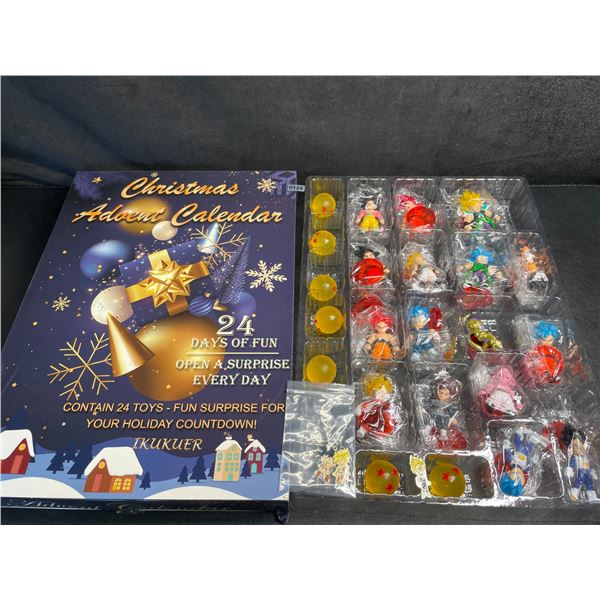 1 Dragon Ball Z Toy Advent Calendar for Kids - 24 Days of DragonBall Themed Surprises! - New