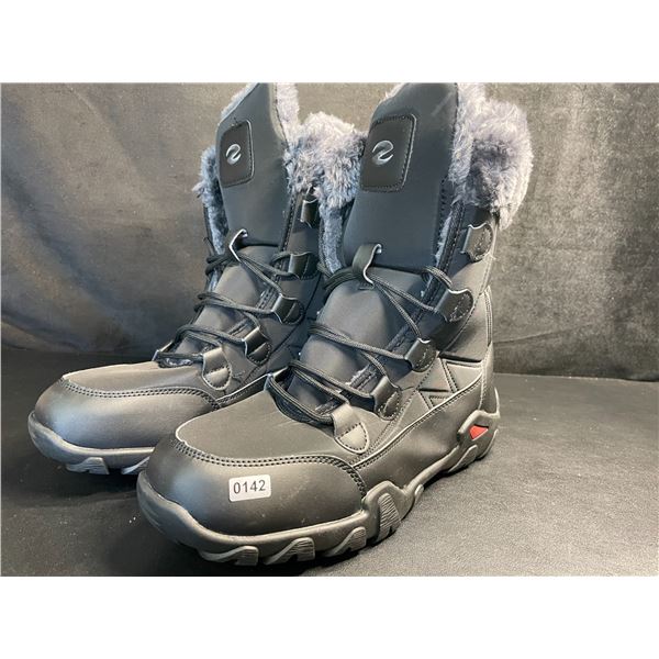 1 Pair of Waterproof/Fur-Lined Winter Boots - Size 43 EUR (Size 10 Mens) - New
