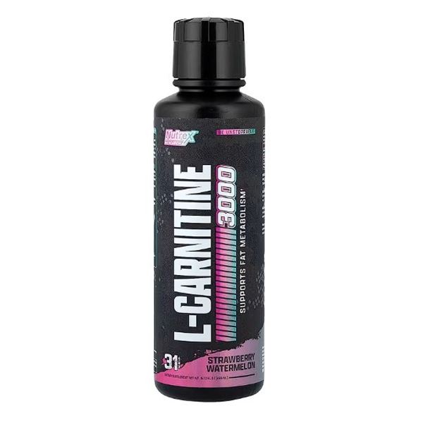 Nutrex L-Carnitine 3000 Dietary Supplement - Strawberry Watermelon (465ml) - New
