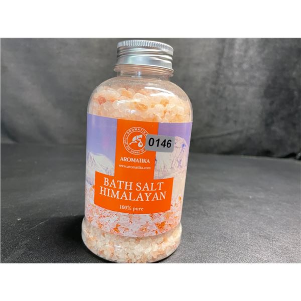 Aromatika Himalayqan Bath Salts - 100% Pure - 600g Bottle - New