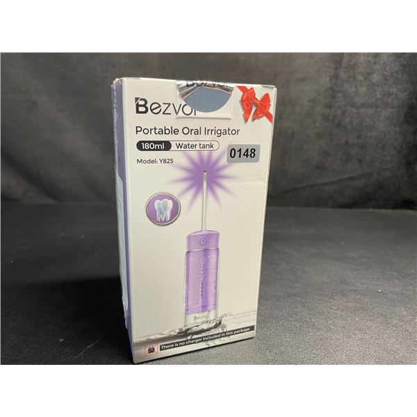 Bezvoi Portable Oral Irrigator/Cordless Water Flosser Teeth Cleaner Device (180ml Tank) - New Seale