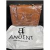 Image 5 : Anuent Roll-Top Leather Backpack/Vintage Brown Large Travel Business Bag - Brand New