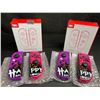 Image 1 : 2 Boxes/Sets of L+R Joycon Controllers for Nintendo Switch (Halloween Purple/Pink Design) - New