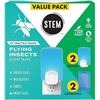 Image 1 : STEM 2-Pack Flying Insect Light Trap Set (Includes 2 Plug-In Devices & 2 Refills) - Brand New!