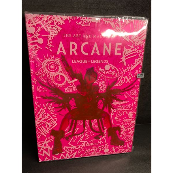 1 The Art and Making of Arcane League of Legends Hardcover Book - New Sealed