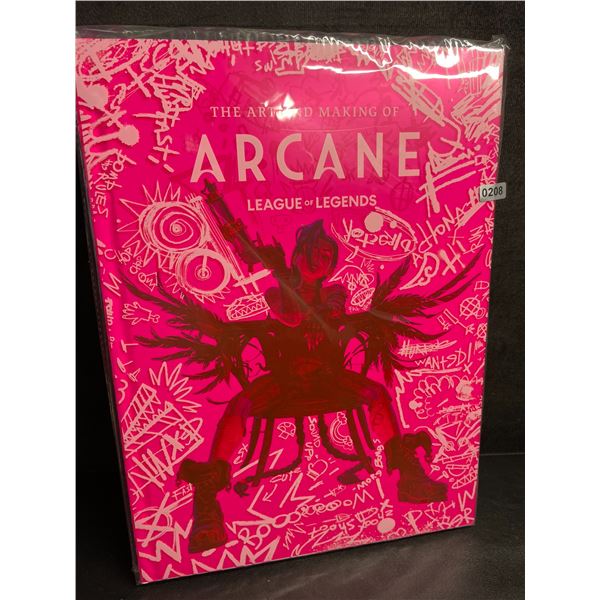 1 The Art and Making of Arcane League of Legends Hardcover Book - New Sealed