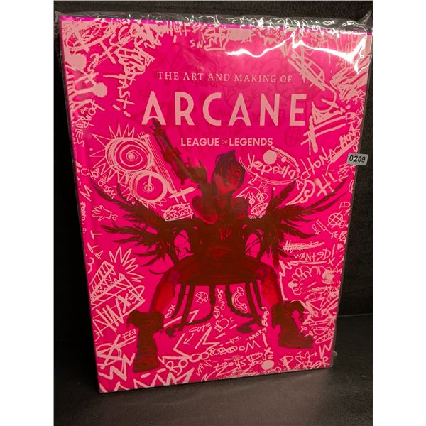 1 The Art and Making of Arcane League of Legends Hardcover Book - New Sealed
