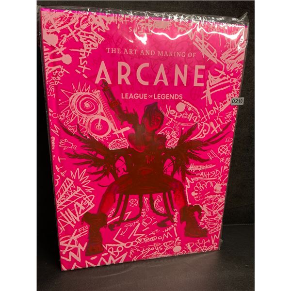 1 The Art and Making of Arcane League of Legends Hardcover Book - New Sealed