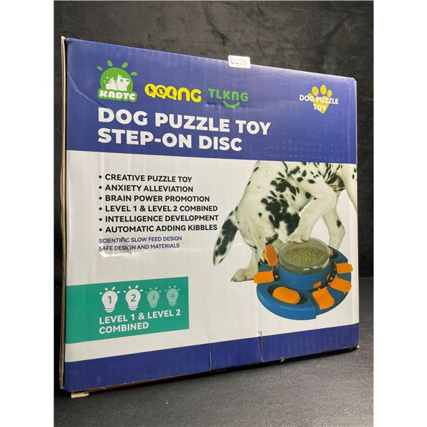 1 Dog Puzzle Toy/Step-On Disc Slow-Feeding Dog Toy - Improve Dog's Intelligence/IQ - New
