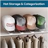 Image 5 : 4 Boxes of Acrylic Hat Racks/Hat Storage Racks (2 Per Box/8 Rack Total) - New