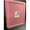 Image 5 : 1 Metal Cash Box/Money Lock Box with Key - Pink - Portable Money Box - New Sealed