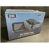 Image 2 : 1 2K Front Dash Cam with WiFi/App Control; Night Vision, Loop Recording, G-Sensor; 64GB SD Card