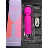 Image 4 : Hot Pink Personal Massager/8-Speed Vibrator - Silent & Portable, USB-Rechargeable - New Sealed