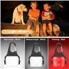 Image 7 : 6 Packs (2 Each) Dog Collar Lights - USB Rechargeable LED Safety Dog Lights for Night Walking - New