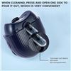 Image 9 : Lot of 3 Electric Nail Clippers with Built-In Light - Rechargeable Nail Cutters - New