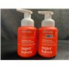 Image 1 : Lot of 2 ATTITUDE Super Leaves Foaming Hand Soap (295ml) Vine Leaves & Pomegranate - New