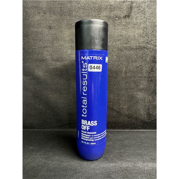 Matrix Brass Off 300ml Bottle Color Obsessed Brass Tone Neutralizer Shampoo - New