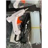 Image 2 : Lot of 4 Mini Hot Glue Guns (20W) with Glue Sticks - Multi-Purpose Glue Guns - New