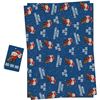 Image 6 : 4 Packs of Funny Mooning Santa Christmas Wrapping Paper Sheets (2 Sheets/Gift Tags Each) - New