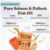 Image 7 : 2 Bottles of Pure Wild Alaskan Salmon Oil by Natural Dog Company (946ml Each) - New