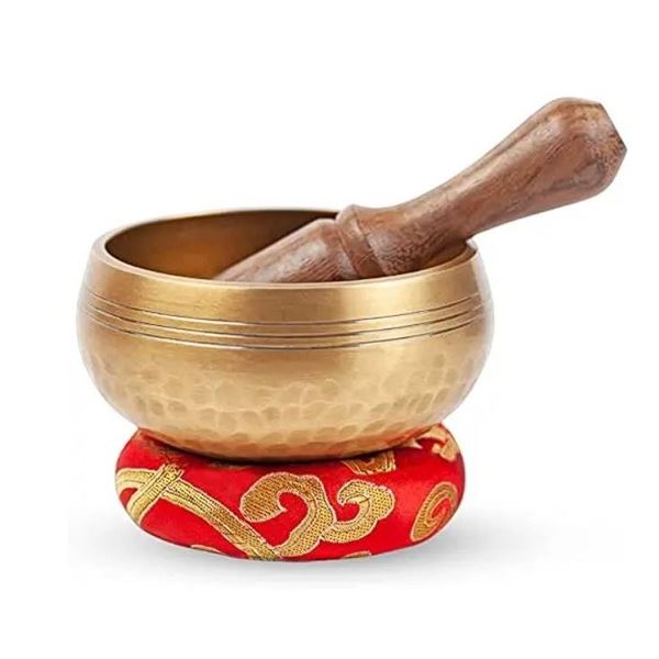 Lot of 3 Tibetan Singing Bowl Sets - 3.5" Handcrafted Tibetan Meditation/Chakra Bowls - New
