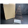 Image 2 : Morigem 4-Tier Pyramid Jewelry Organizer/Jewelry Tower with White Tray - Rose Gold - New